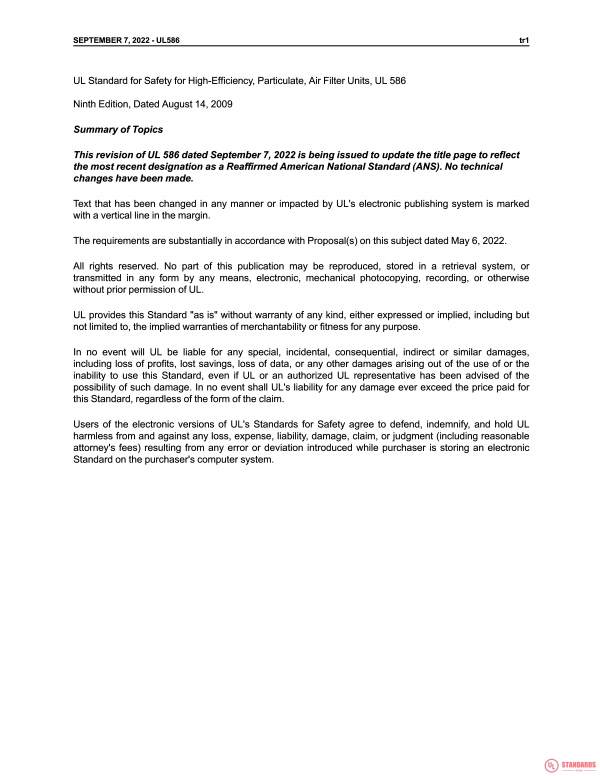 UL 586 PDF UL 586 PDF